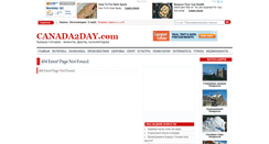 Desktop Screenshot of canada2day.com